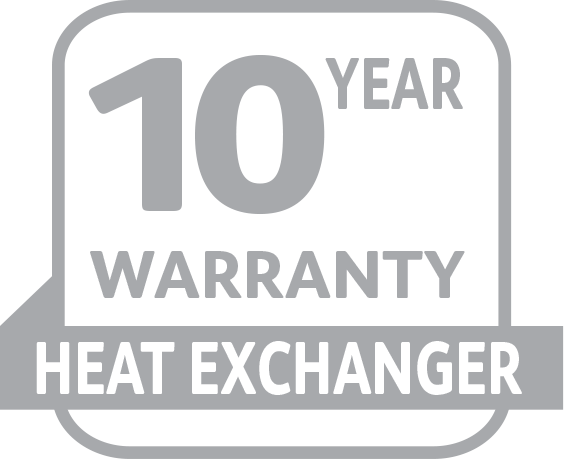 10 Year Warranty Heat Exchanger